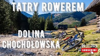 Tatrzański Park Narodowy na rowerze  Dolina Chochołowska  Droga pod Reglami  MTB [upl. by Monte]