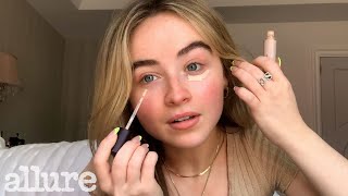 Sabrina Carpenters 10 Minute Makeup Routine For Natural Light  Allure [upl. by Nathanial]