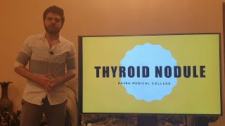 Thyroid Lecture 4 Thyroid Nodule [upl. by Annotahs]