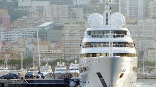 Onboard Docking SuperYacht Royal Romance in Monaco [upl. by Barny]