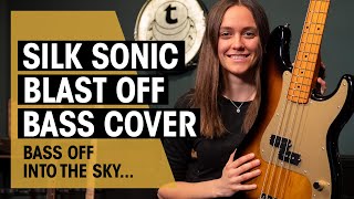 Silk Sonic  Blast Off  Bass Cover  Julia Hofer  Thomann [upl. by Ezana776]