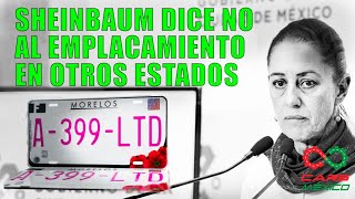 NO A LAS PLACAS FORANEAS EN LA CDMX [upl. by Giorgi]