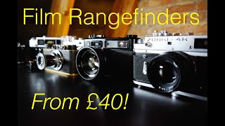 Some CHEAP 35mm Rangefinders  With STUNNING Lenses [upl. by Kannav]