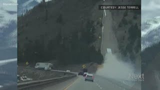 What happens when a driver is forced to use a runaway truck ramp [upl. by Nenney]