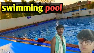 Swimming Pool Vlog Inder Singh Public School Pool [upl. by Lerraj]