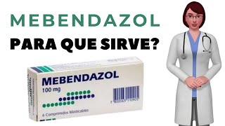 MEBENDAZOL que es y para que sirve mebendazol como tomar mebendazol 100 mg tablets [upl. by Gniliem]