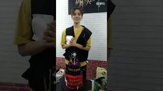 BDay 2018 180803 Hou Ming Hao 侯明昊 celebrating his birthday with fans fancam3 [upl. by Ettennad104]