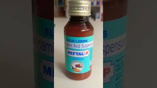 Meftal P Syrup  Mefenamic acid suspension  Dose Uses Side effects Meftal P Pediatric medicines [upl. by Nnayram421]