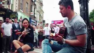 Rodrigo y Gabriela Busking  Grafton St Dublin  June 2014  The Soundmaker [upl. by Cavil]