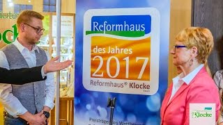 Auszeichnung zum Reformhaus des Jahres 2017  Kräuter und Reformhaus Klocke [upl. by Notac]