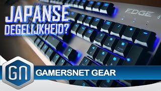 EDGE 201 toetsenbord een robuuste maar ruwe parel  GamersNET Gear [upl. by Domel]