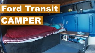 Roomtour  Ford Transit Camper  Van Conversion [upl. by Doscher422]