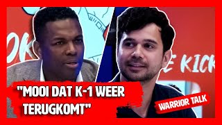 Kimball over terugkeer K1 en Bonussen bij GLORY  WARRIOR TALK [upl. by Tenney]