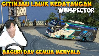 SITINJAU LAUIK KEDATANGAN WINSPECTOR  SEMUA BASURI DAV MENYALA MILIK WINSPECTOR  ETS2 [upl. by Ettecul884]