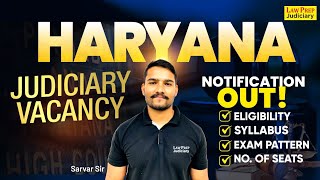 Haryana PCS 2024 Notification HPSC PCS Eligibility Syllabus Exam Pattern and Number of Seats [upl. by Godbeare]