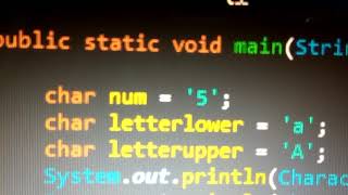 characterisuppercase java [upl. by Johst579]