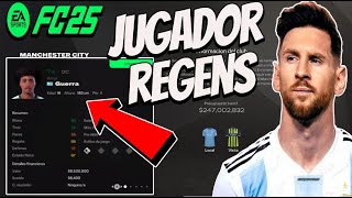 COMO ENCONTRAR JUGADORES REGENS EN FC 25 [upl. by Wahlstrom]