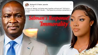 Joshua Selmans Resonse To The Controversial Dating With Sandra Adreh [upl. by Wendelina]