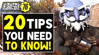 20 Crucial Fallout 76 Tips I Wish I Knew Sooner [upl. by Oderfodog]