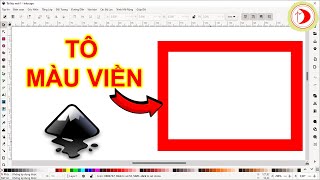 INKSCAPE  Hướng dẫn tô màu viền nét vẽ cho các hình đối tượng trong Inkscape [upl. by Bois252]