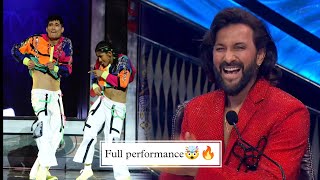 NEW  Vartika and Nepo full performance in Indias best dancer season 4 Grand Premiere [upl. by Oibirot]