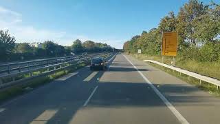 Drive from Regensdorf ZH in Switzerland to Stuttgart Part 8 with Actros 1853 20240411 [upl. by Ebeneser]