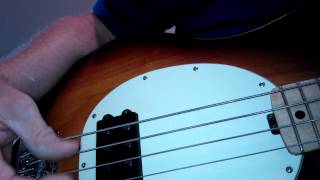 Musicman Stingray Bass weak G string fix [upl. by Buckie]