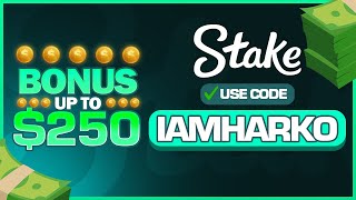 Stake Promo Code ✅ IAMHARKO ✅ [upl. by Oludoet]