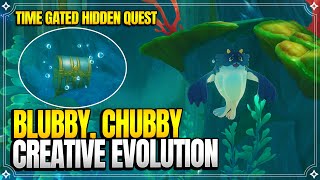 Time Gated Hidden Quest Berrypuff  Blubby Chubby Creative Evolution  World Quests【Genshin Impact】 [upl. by Elicia]