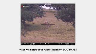 Imágenes captadas con el Visor Multiespectral Pulsar Thermion DUO DXP55 [upl. by Kele699]