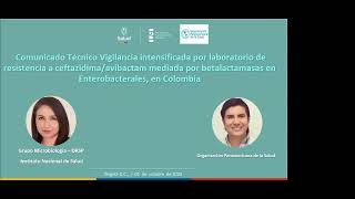 Resistencia de ceftazidimaavibactam mediada por betalactamasas en enterobacteriales en Colombia [upl. by Ddahc]