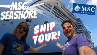 MSC Seashore Ultimate Ship Tour and Honest Review MSC Cruises USA Port Canaveral Orlando Florida [upl. by Erodeht]