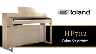 2024  The HP702 Roland Digital Piano  What You Need to Know [upl. by Killion286]