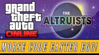 Grand Theft Auto 5  Altruist Cult quotMorse Codequot Easter Egg GTA 5 [upl. by Cherri230]