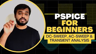 PSpice Tutorial for Beginners  How to do DC Sweep AC Sweep amp Transient Analysis [upl. by Ettedanreb870]