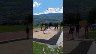 SION  VALAIS  ATHLETIC GROUND 🇨🇭👌👟🎽🏃‍♀️🏃‍♂️ athlete athletics sion valais switzerland alps [upl. by Oijimer]