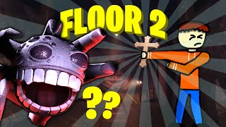 Pokusil jsem se dohrát Roblox DOORS Floor 2 🫣👁️ [upl. by Nylrak]