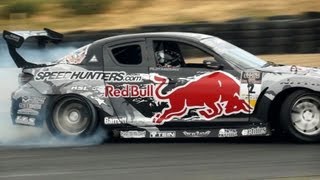 Mad Mike Red Bull RX8 Wins D1NZ Round 4  Hampton Downs 201213 Season [upl. by Yelyac37]