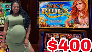 GAMBLE WITH PEACH 🍑 CHASING A JACKPOT IN HIGH LIMIT VIP SLOTS AT SEMINOLE HARD ROCK CASINO TAMPA FL [upl. by Ardnuyek]