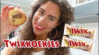 Twixkoekjes Cappuccino smaak  Stephanies Bakkerij [upl. by Hamforrd982]