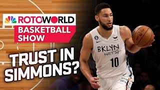 Embiid injured trust level in Simmons  Kuminga trending up  Rotoworld Basketball Show FULL SHOW [upl. by Ragas]