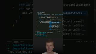 How To Deserialize an Object java shorts coding airhacks [upl. by Goetz]