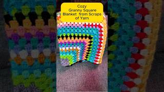 Cozy Granny Square Blanket crochet [upl. by Gudren946]