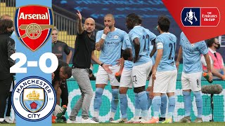 HIGHLIGHTS  ARSENAL 20 MAN CITY  FA CUP SEMIFINAL [upl. by Acnayb]