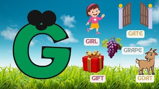 G Song for Kids  Learn Letter G with Fun and Catchy Rhymes [upl. by Marvin]