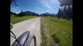 Biketour von Mittenwald zum hohen Kranzberg [upl. by Googins]