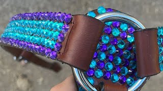 BB Barrel Racing is live Check out this DIY Brest collar and tack up with me [upl. by Enaenaj]