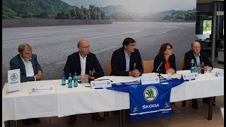 Pressekonferenz  ŠKODA tritt als SponsorMarke der EC Kassel Huskies ins Rampenlicht [upl. by Maretz]