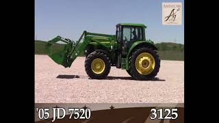 2005 JOHN DEERE 7520 For Sale [upl. by Troy914]