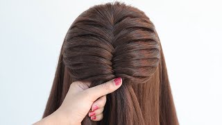 2 voguish hairstyle for any function  hairstyle for party wear  trendy hairstyle [upl. by Auhs]